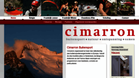 What Cimarron.nl website looked like in 2016 (8 years ago)