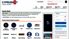 What Cyprusmedia.com website looked like in 2016 (8 years ago)