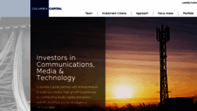 What Colcap.com website looked like in 2016 (9 years ago)