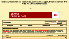 What Citforum.de website looked like in 2016 (8 years ago)