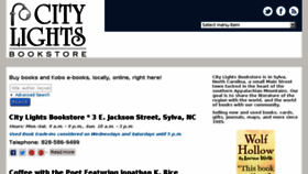 What Citylightsnc.com website looked like in 2016 (8 years ago)