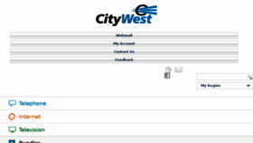 What Citywest.ca website looked like in 2016 (8 years ago)