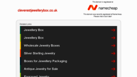 What Cleverestjewellerybox.co.uk website looked like in 2016 (8 years ago)