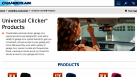What Clickerproducts.com website looked like in 2016 (8 years ago)