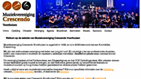 What Crescendo-voorthuizen.nl website looked like in 2016 (8 years ago)