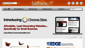 What Coldfireinc.com website looked like in 2016 (8 years ago)
