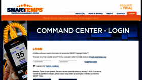 What Commandcenter.smart-temps.com website looked like in 2016 (8 years ago)