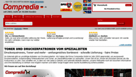 What Compredia.de website looked like in 2016 (8 years ago)
