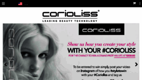 What Corioliss.com website looked like in 2016 (8 years ago)