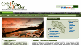 What Costaricabedfinder.com website looked like in 2016 (8 years ago)