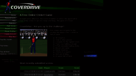 What Coverdrivecricket.com website looked like in 2016 (8 years ago)