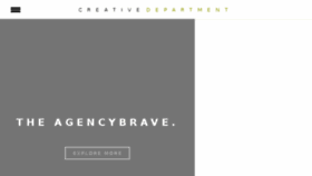 What Creativedepartment.com website looked like in 2016 (8 years ago)