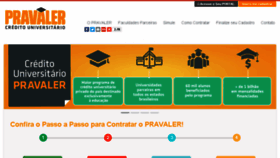 What Creditopravaler.com.br website looked like in 2016 (8 years ago)