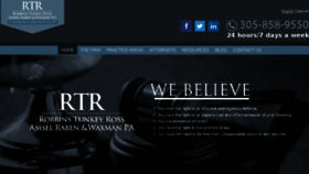 What Crimlawfirm.com website looked like in 2016 (8 years ago)