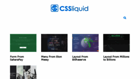 What Cssliquid.com website looked like in 2016 (8 years ago)