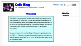 What Cells.tw website looked like in 2016 (8 years ago)