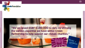 What Crown-foundation.co.uk website looked like in 2016 (8 years ago)