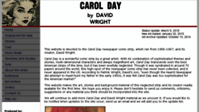What Carol-day.com website looked like in 2016 (8 years ago)