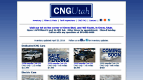 What Cngutah.com website looked like in 2016 (8 years ago)
