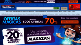 What Casasbahia.com.br website looked like in 2016 (8 years ago)