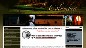 What Columbiact.org website looked like in 2016 (8 years ago)