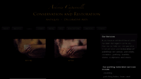 What Conservefineart.com website looked like in 2016 (8 years ago)