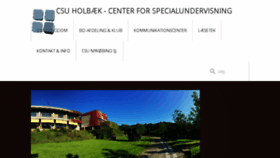 What Csu-holbaek.dk website looked like in 2016 (8 years ago)
