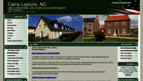 What Camplejeunehousing.com website looked like in 2016 (7 years ago)