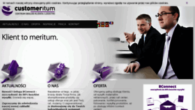 What Customeritum.pl website looked like in 2016 (8 years ago)