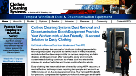 What Clothescleaningsystems.com website looked like in 2016 (8 years ago)