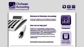What Chichesteraccounting.co.uk website looked like in 2016 (8 years ago)