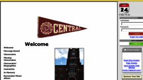What Chsredmen1959.classquest.com website looked like in 2016 (8 years ago)