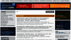 What Contadorperito.com website looked like in 2016 (7 years ago)