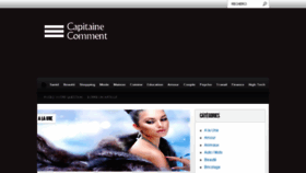 What Capitainecomment.fr website looked like in 2016 (7 years ago)