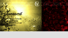 What Cricova.md website looked like in 2016 (10 years ago)
