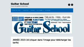 What Cours-guitare-stmalo.com website looked like in 2016 (8 years ago)
