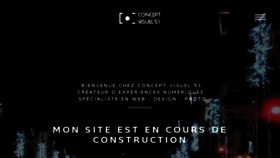 What Conceptvisuel51.fr website looked like in 2016 (8 years ago)