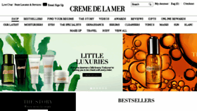 What Cremedelamer.co.uk website looked like in 2016 (8 years ago)
