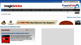 What Content.magicbricks.com website looked like in 2016 (7 years ago)