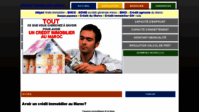 What Credit-immobilier-maroc.com website looked like in 2016 (8 years ago)