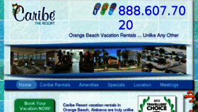 What Cariberesort.com website looked like in 2016 (8 years ago)