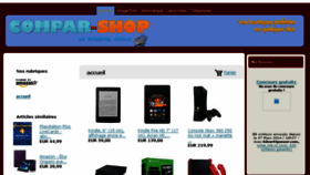 What Compar-shop.com website looked like in 2016 (8 years ago)