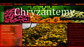 What Chryzantemki.com website looked like in 2016 (8 years ago)