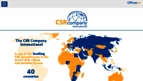 What Csr-company.com website looked like in 2016 (7 years ago)