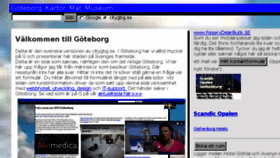 What Citygbg.se website looked like in 2016 (8 years ago)