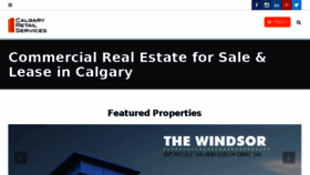 What Calgaryretailservices.com website looked like in 2016 (8 years ago)