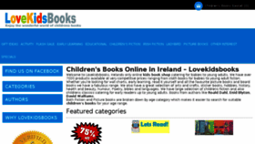 What Childrensbooks.ie website looked like in 2016 (8 years ago)