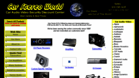 What Carstereoworld.com website looked like in 2016 (8 years ago)