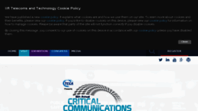 What Criticalcommunicationsworld.com website looked like in 2016 (8 years ago)