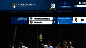 What Comunicacionesfc.com website looked like in 2016 (7 years ago)